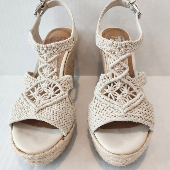 GB by Gianni Bini Macrame Wedge Sandal - Picture 3 of 7